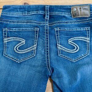 GUC - SILVER - W29/L31 - MID RISE SUKI SUPER SKINNY MEDIUM WASH Jeans - BLUE